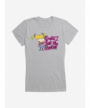 Discount Sale Rugrats Angelica Just The Greatest Girls T-Shirt $6.97 T-Shirts