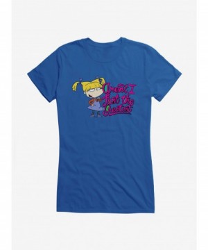 Discount Sale Rugrats Angelica Just The Greatest Girls T-Shirt $6.97 T-Shirts