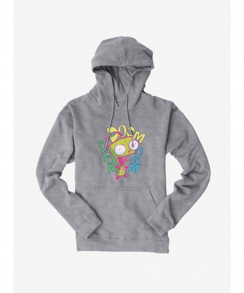 Flash Deal Invader Zim Doom Hoodie $12.57 Hoodies