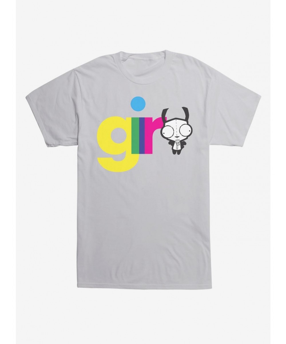 Trendy Invader Zim GIR Color T-Shirt $7.14 T-Shirts