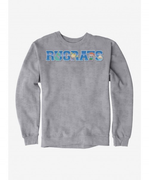 Discount Rugrats Character Logo Sweatshirt $14.46 Sweatshirts