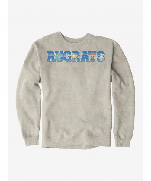 Discount Rugrats Character Logo Sweatshirt $14.46 Sweatshirts