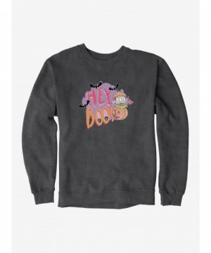 Flash Deal Rugrats Halloween Dil Hey Boo! Pumpkin Sweatshirt $10.92 Sweatshirts