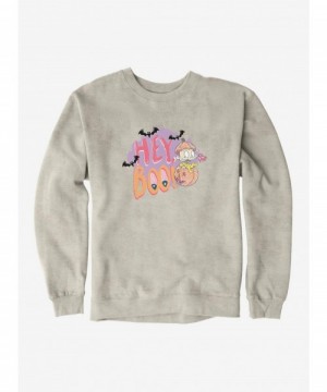 Flash Deal Rugrats Halloween Dil Hey Boo! Pumpkin Sweatshirt $10.92 Sweatshirts