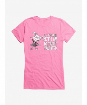 Limited Time Special Rugrats Angelica I Am Talented Girls T-Shirt $6.77 T-Shirts