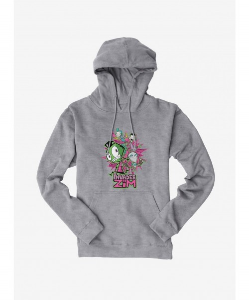 Unique Invader Zim GIR & Roboparents Hoodie $10.78 Hoodies