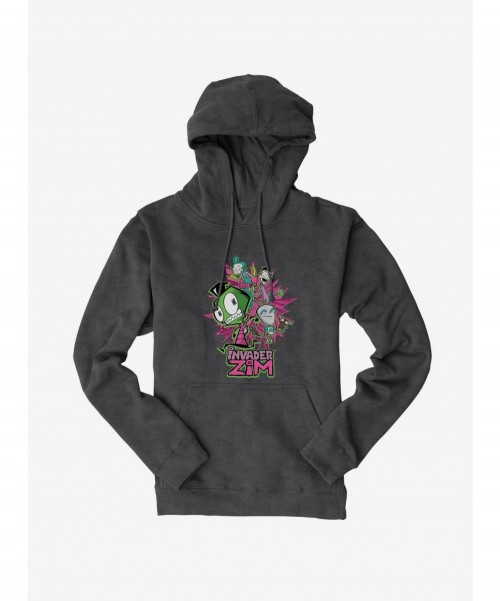 Unique Invader Zim GIR & Roboparents Hoodie $10.78 Hoodies