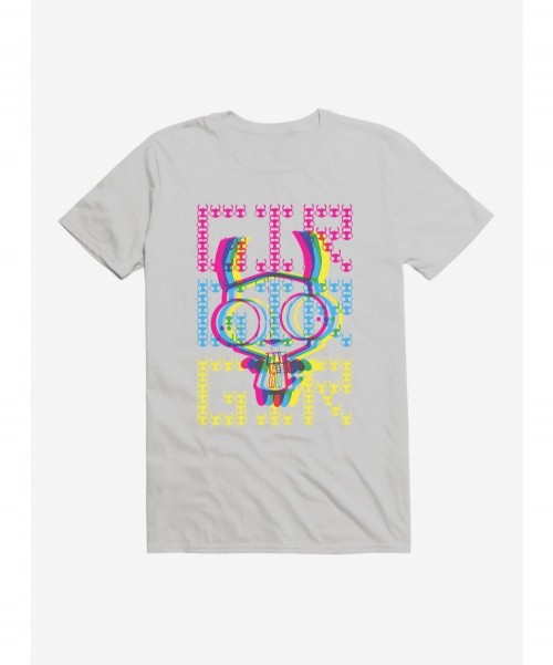 High Quality Invader Zim Gir Neon Stack T-Shirt $8.60 T-Shirts