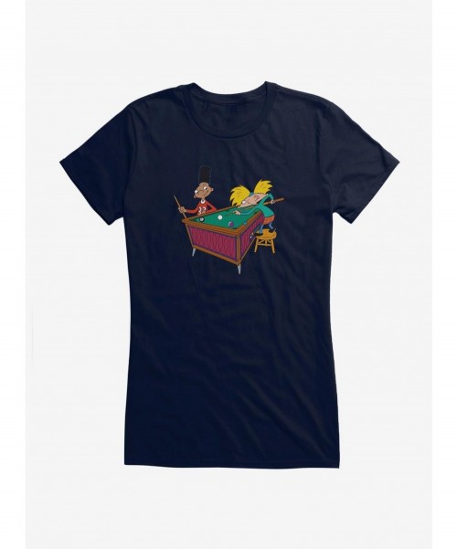 Big Sale Hey Arnold! Game Time Girls T-Shirt $8.76 T-Shirts