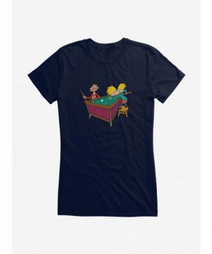 Big Sale Hey Arnold! Game Time Girls T-Shirt $8.76 T-Shirts