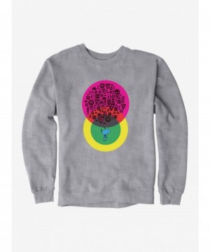 Pre-sale Discount Invader Zim Food Venn Diagram Sweatshirt $13.28 Sweatshirts