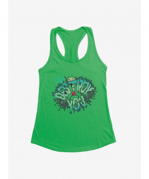 Pre-sale Discount Invader Zim Destroy You Girls Tank $8.57 Tanks