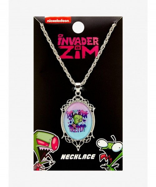 Best Deal Invader Zim GIR Cameo Necklace $5.12 Other Merch