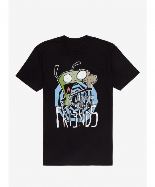 Wholesale Invader Zim GIR & Squirrel Friends T-Shirt $5.93 T-Shirts