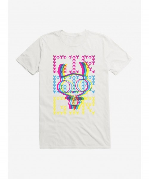 High Quality Invader Zim Gir Neon Stack T-Shirt $8.60 T-Shirts