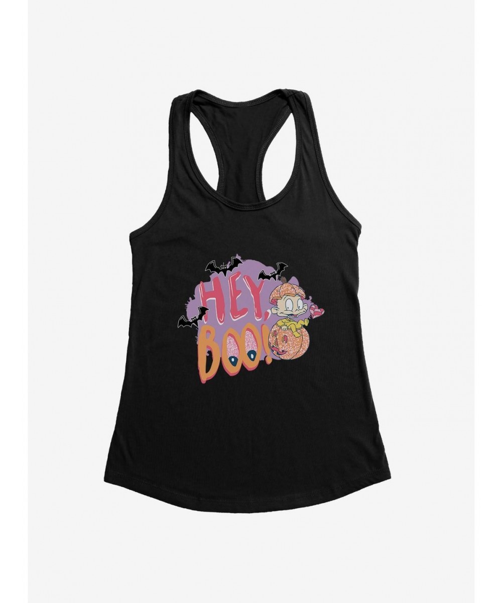 Limited-time Offer Rugrats Halloween Dil Hey Boo! Pumpkin Girls Tank $7.57 Tanks