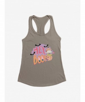 Limited-time Offer Rugrats Halloween Dil Hey Boo! Pumpkin Girls Tank $7.57 Tanks