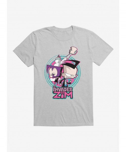 Limited-time Offer Invader Zim Gaz, Dib & Professor Membrane T-Shirt $7.84 T-Shirts