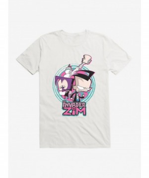 Limited-time Offer Invader Zim Gaz, Dib & Professor Membrane T-Shirt $7.84 T-Shirts