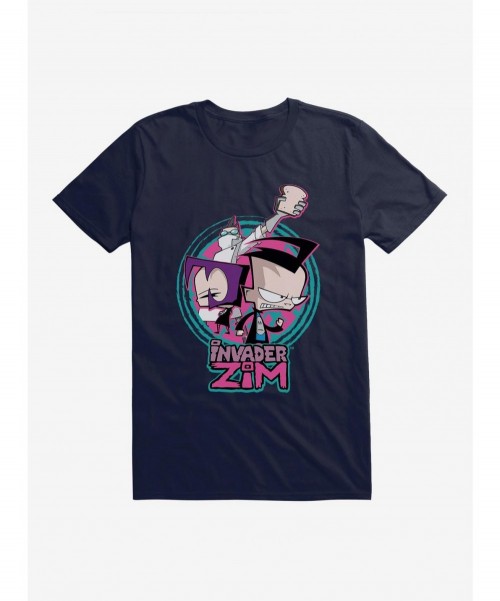 Limited-time Offer Invader Zim Gaz, Dib & Professor Membrane T-Shirt $7.84 T-Shirts