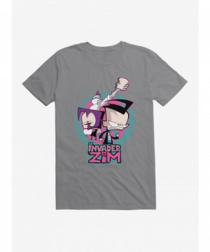 Limited-time Offer Invader Zim Gaz, Dib & Professor Membrane T-Shirt $7.84 T-Shirts