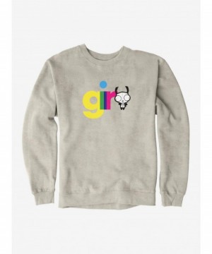 Festival Price Invader Zim Gir Colors Sweatshirt $10.33 Sweatshirts