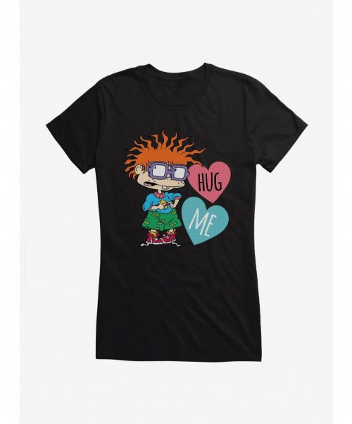 Sale Item Rugrats Chuckie Hug Me Girls T-Shirt $7.77 T-Shirts