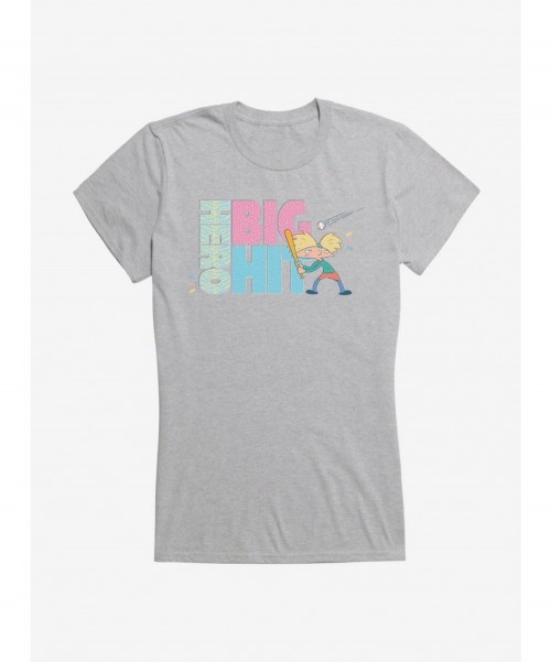 Pre-sale Hey Arnold! Big Hit Hero Girls T-Shirt $7.57 T-Shirts