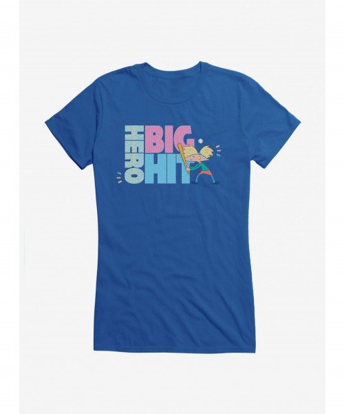 Pre-sale Hey Arnold! Big Hit Hero Girls T-Shirt $7.57 T-Shirts