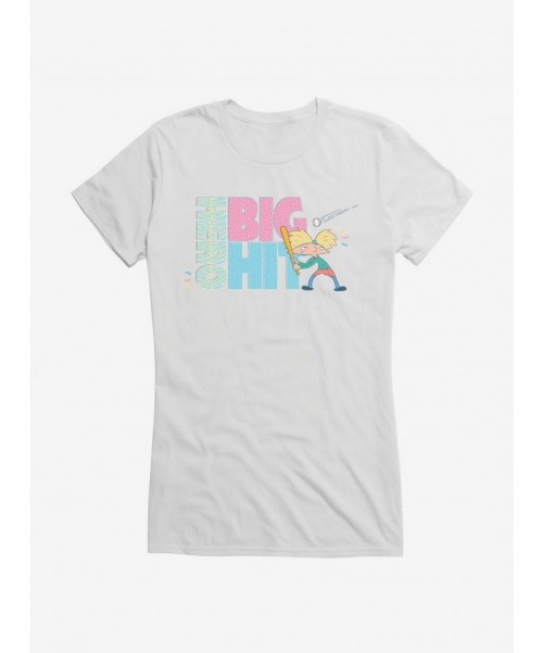 Pre-sale Hey Arnold! Big Hit Hero Girls T-Shirt $7.57 T-Shirts