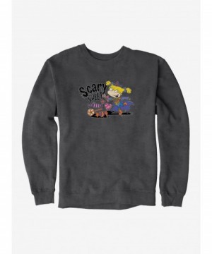 Pre-sale Discount Rugrats Halloween Angelica Scary Sweet Sweatshirt $9.15 Sweatshirts