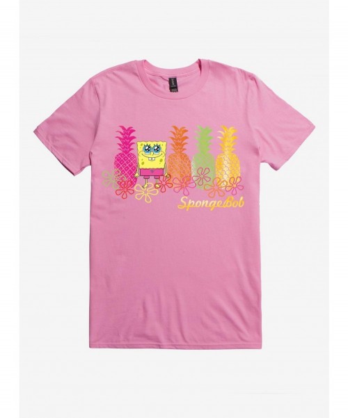 Flash Deal SpongeBob Pineapples T-Shirt $9.15 T-Shirts