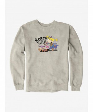 Pre-sale Discount Rugrats Halloween Angelica Scary Sweet Sweatshirt $9.15 Sweatshirts