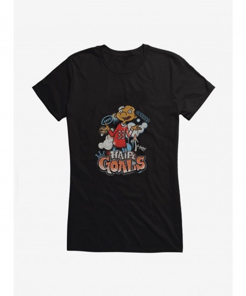 Festival Price Hey Arnold! Gerald Hair Goals Girls T-Shirt $6.77 T-Shirts