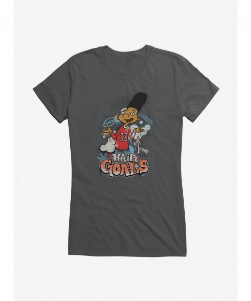 Festival Price Hey Arnold! Gerald Hair Goals Girls T-Shirt $6.77 T-Shirts