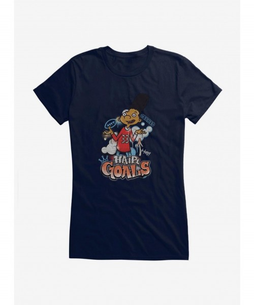 Festival Price Hey Arnold! Gerald Hair Goals Girls T-Shirt $6.77 T-Shirts