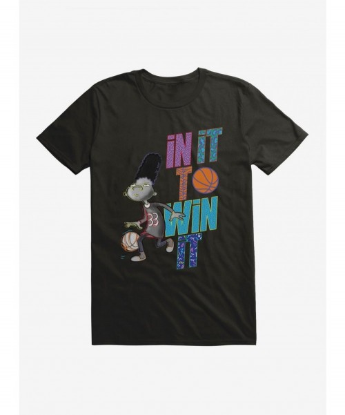 Clearance Hey Arnold! Gerald In It To Win It T-Shirt $9.56 T-Shirts