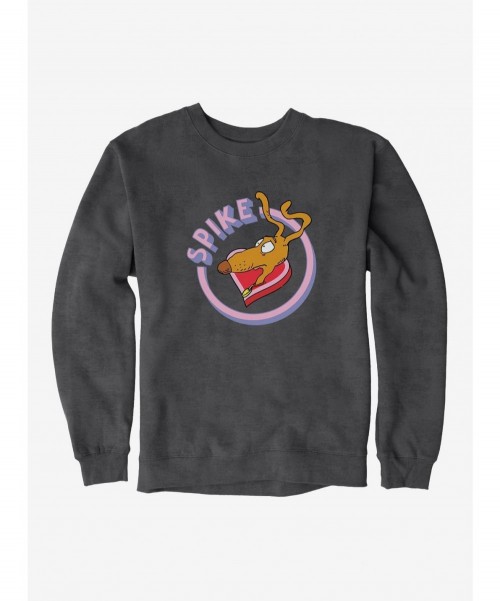 Hot Sale Rugrats Spike Heart Logo Sweatshirt $11.22 Sweatshirts