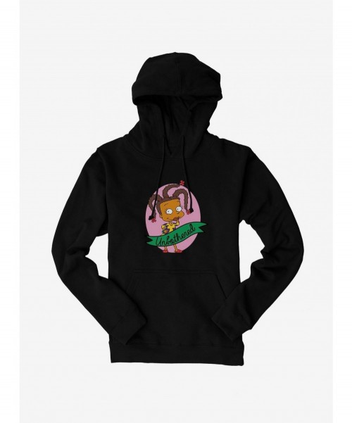 Cheap Sale Rugrats Susie Carmichael Unbothered Hoodie $15.09 Hoodies