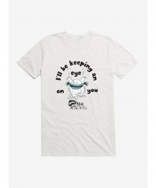 Flash Deal Aaahh!!! Real Monsters I'll Be Keepin' An Eye On You T-Shirt $9.37 T-Shirts