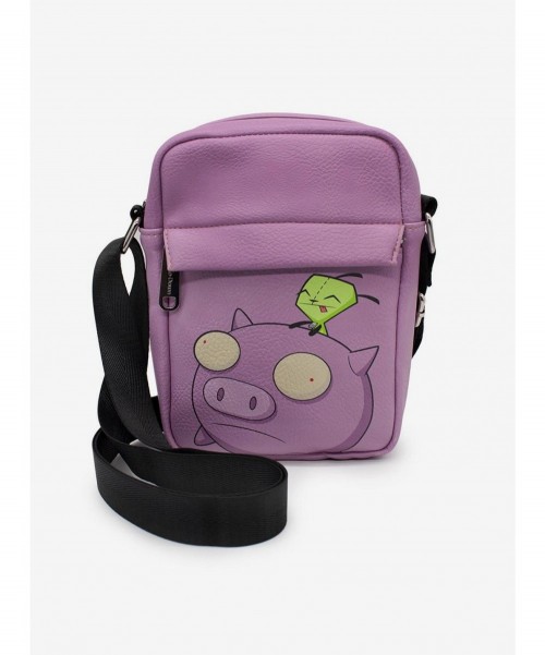 Value for Money Invader Zim Gir Riding Piggy Pose Cross Body Bag $12.75 Bags