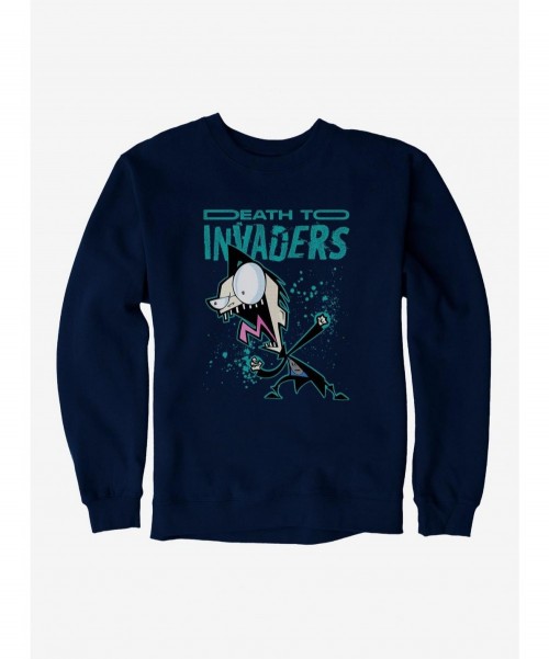 Festival Price Invader Zim Unique Death Sweatshirt $12.40 Sweatshirts