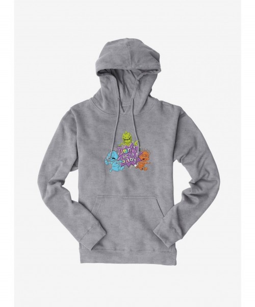 Flash Sale Rugrats Don?t Be A Baby Hoodie $14.37 Hoodies