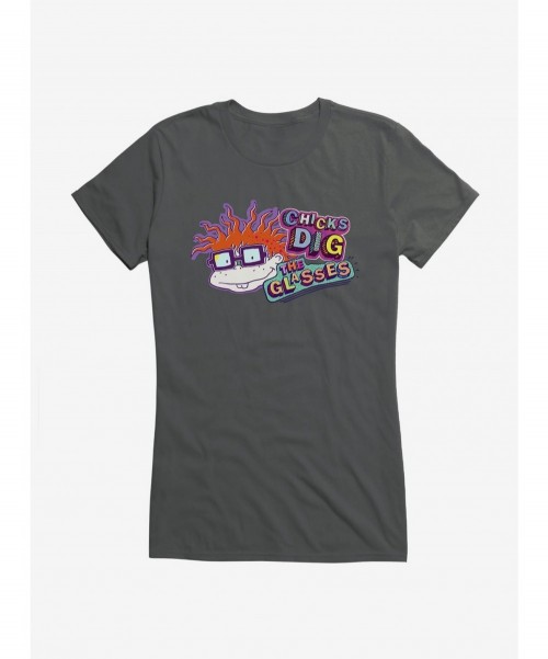 Huge Discount Rugrats Chuckie Chicks Dig Glasses Girls T-Shirt $5.98 T-Shirts