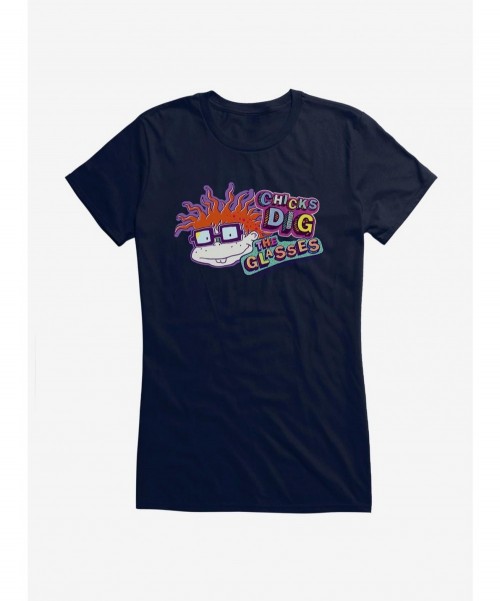 Huge Discount Rugrats Chuckie Chicks Dig Glasses Girls T-Shirt $5.98 T-Shirts