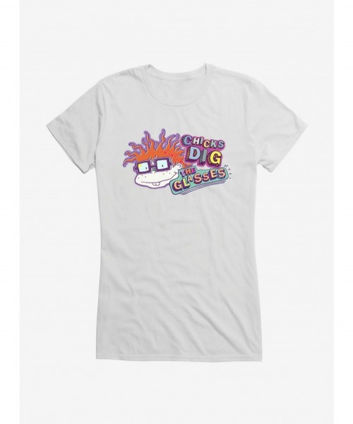 Huge Discount Rugrats Chuckie Chicks Dig Glasses Girls T-Shirt $5.98 T-Shirts