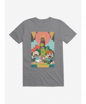 Cheap Sale Rugrats Reptar Run T-Shirt $5.93 T-Shirts