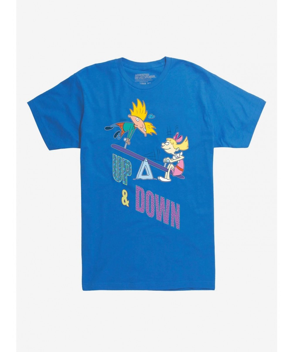 Trendy Hey Arnold! Up & Down T-Shirt $8.60 T-Shirts