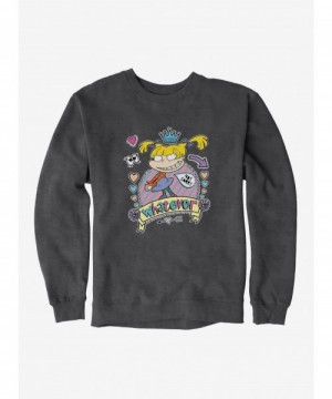 Hot Sale Rugrats Angelica Whatever, Not Sorry Sweatshirt $13.58 Sweatshirts