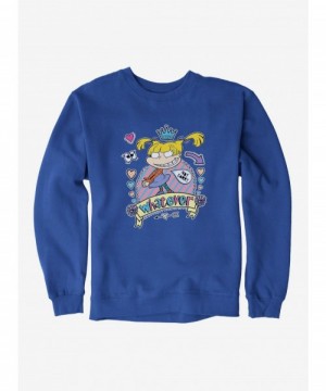 Hot Sale Rugrats Angelica Whatever, Not Sorry Sweatshirt $13.58 Sweatshirts